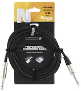 STAGG NGC3SWR Cable Pro PLUG-PLUG standard neutrik 6mm. - 3mts con SWITCH