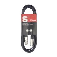 STAGG SMC10 Cable Canon-Canon Standard 6Mm. - 10 Mts.