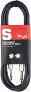 STAGG SGC6DL Cable Plug-Plug Standard 6Mm. - 6 Mts.