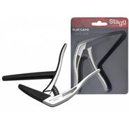 STAGG SCPXFLCR Capodastro Trigger Flat Para Guit. Criolla Cromado