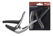 STAGG SCPXCUCR Capodastro Trigger Curvo Para Guit. Acústica Y Electrica Cro
