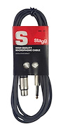 STAGG SMC-6XP Cable Canon Plug Standard 6Mm 6 Mts