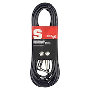 STAGG SGC6PLDL Cable PLUG ANGULAR-PLUG standard 6mm. - 6 mts. DLX