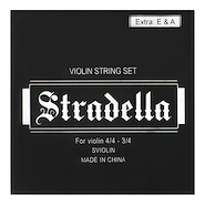 STRADELLA SVIOLIN Encordado de Violin (Incluye 1era y 2da cuerda de repuesto)