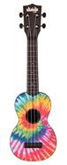 UKADELIC by Kala KA-SU Tie Dye Ukelele Soprano De Diseño Abs Resistente Al Agua