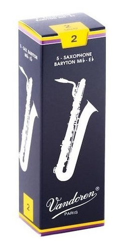 VANDOREN SR242 Cañas Saxo Barítono Tradicional X5 N°2