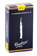 VANDOREN SR2025 Cañas saxo soprano Tradicional x10 N°2.5