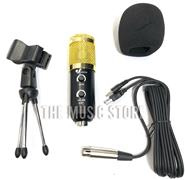 VENETIAN U67 BK Kit Microfono Condeser Negro Estudio Streaming Gaming