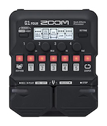 ZOOM G1 FOUR Pedalera Multiefecto | Para Guitarra | 70 efect | Efec simul