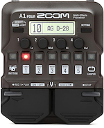 ZOOM A1 FOUR Pedalera Multiefecto | Para Instr. Acusticos | 70 efect | Ef