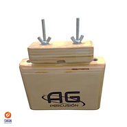 AG PERCUSION WB6 Wood Block Cencerro