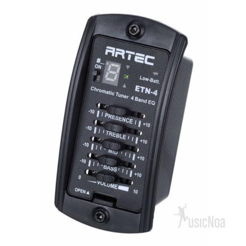ARTEC ETN-4 c/Afinador Ecualizador Guitarra