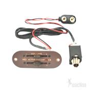 Ecualizador Guitarra ARTEC AB2 Volume y Tone Piezo