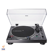 AUDIO-TECHNICA AT-LP120XUSB-BK Profesional Accionamiento Directo Bandeja Giradisco