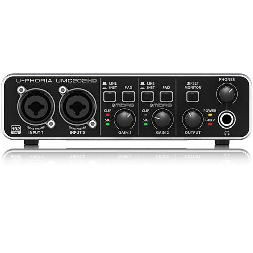 Placa de Audio BEHRINGER UMC202HD