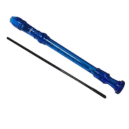 BENSON R08 Azul Tipo Germanica Flauta Dulce Soprano