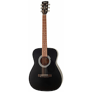 Guitarra Electroacustica Acero <br/>CORT AF510E-BKS Negra c/Funda