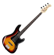 Bajo Electrico <br/>CORT GB34JJ-3TS Tipo Jazz Bass 3T Sunburts