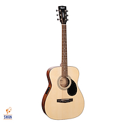 Guitarra Electroacustica Acero <br/>CORT AF510E-OP Natural c/Funda
