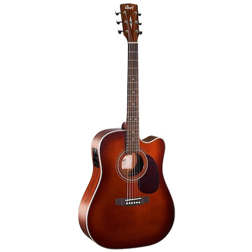 Guitarra Electroacustica Acero <br/>CORT MR500E-BR Brown Burst