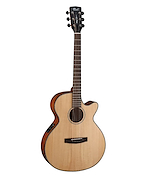 Guitarra Electroacustica Acero CORT SFX-E-NS Natural Satin