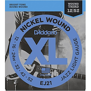DADDARIO STRINGS EJ21 Jazz Light 012-052 Encordado Electrica