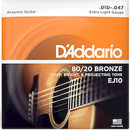 Encordado Acustica DADDARIO STRINGS EJ10