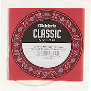 Cuerda Clasica DADDARIO STRINGS J2704 4ta Normal Plateada