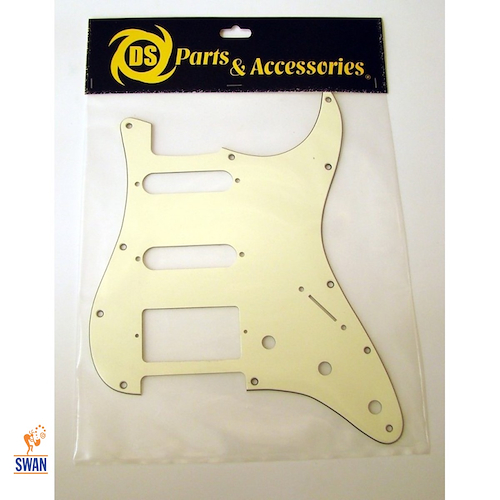 Pickguard Strato DS PICKUPS DS-A30 H-S-S 3 Capas Color Vintage