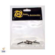 DS PICKUPS DS-A6 Negros x 8 Tornillos Marcos Doble Bobina