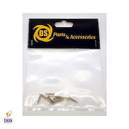DS PICKUPS DS-A5 Niquelados x 8 Tornillos Marcos Doble Bobina