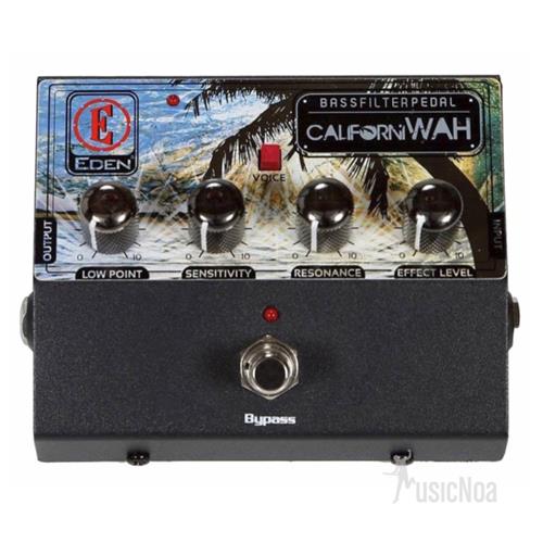 Pedal Efecto Guitarra EDEN Californiwah Bass Filter