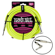 Cable Instrumento ERNIE BALL P06085 Textil Pl/Pl R-L Amarillo 5.5mts