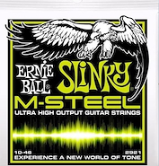 Encordado Electrica ERNIE BALL 2921 M-Steel Slinky 10-46