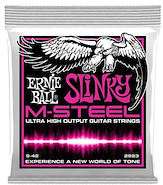 Encordado Electrica <br/>ERNIE BALL 2923 M-Steel Slinky 9-42