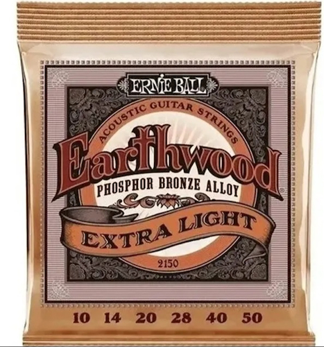 Encordado Acustica ERNIE BALL 2150 Earthwood Phosphor Bronze 010-050