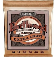 ERNIE BALL 2150 Earthwood Phosphor Bronze 010-050 Encordado Acustica
