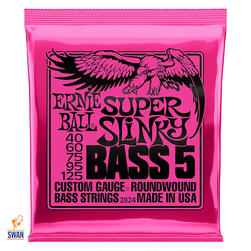 Encordado Bajo 5 Cuerdas ERNIE BALL 2824 Regular Slinky Nickel Wound 040-125