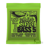 Encordado Bajo 5 Cuerdas ERNIE BALL 2836 Regular Slinky Nickel Wound 045-130 5C