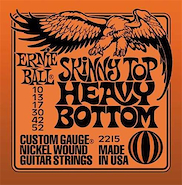 Encordado Electrica <br/>ERNIE BALL 2215 Slinky Top Heavy Bottom 10-52