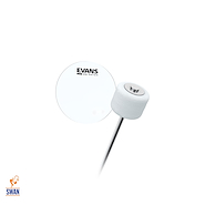 Patch Protector Bombo <br/>EVANS EQPC1 Clear Plastico x 2