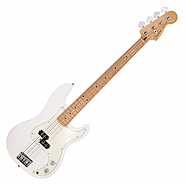 Bajo Electrico <br/>FENDER Precision Mexico Std. MN Artic White Sin Funda