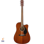 Guitarra Electroacustica Acero <br/>FENDER CD-60SCE Dread Fishman All Mahogany
