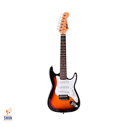 Guitarra Electrica <br/>FIELD YKST20 Strato 3 Mics Escala 34" p/Niño Sunburst