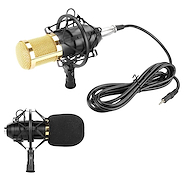 FIFINE F-800 c/Shock,Mount,Cable,Paraviento Microfono Condenser