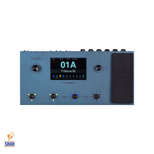 FLAMMA FX200 Pedalera Efecto Guitarra