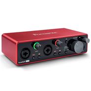 FOCUSRITE Scarlett 2i2 3ra Generación Placa de Audio