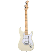 Guitarra Electrica G&L    TRIBUTE Strato Legacy Maple Gloss White