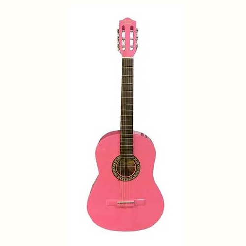 GRACIA M5 Señorita Color Rosa Guitarra Clasica