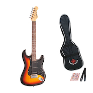 GYPSY ROSE GRE1K-3TS Niño Pack 3 Tone Sunburst Pack Guitarra Electrica